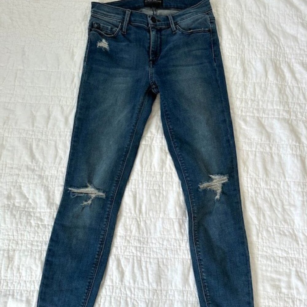 Black Orchid Women Jeans Noah Ankle Fray